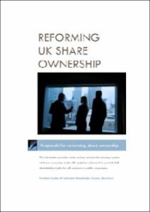 Reforming UK Share Ownership download