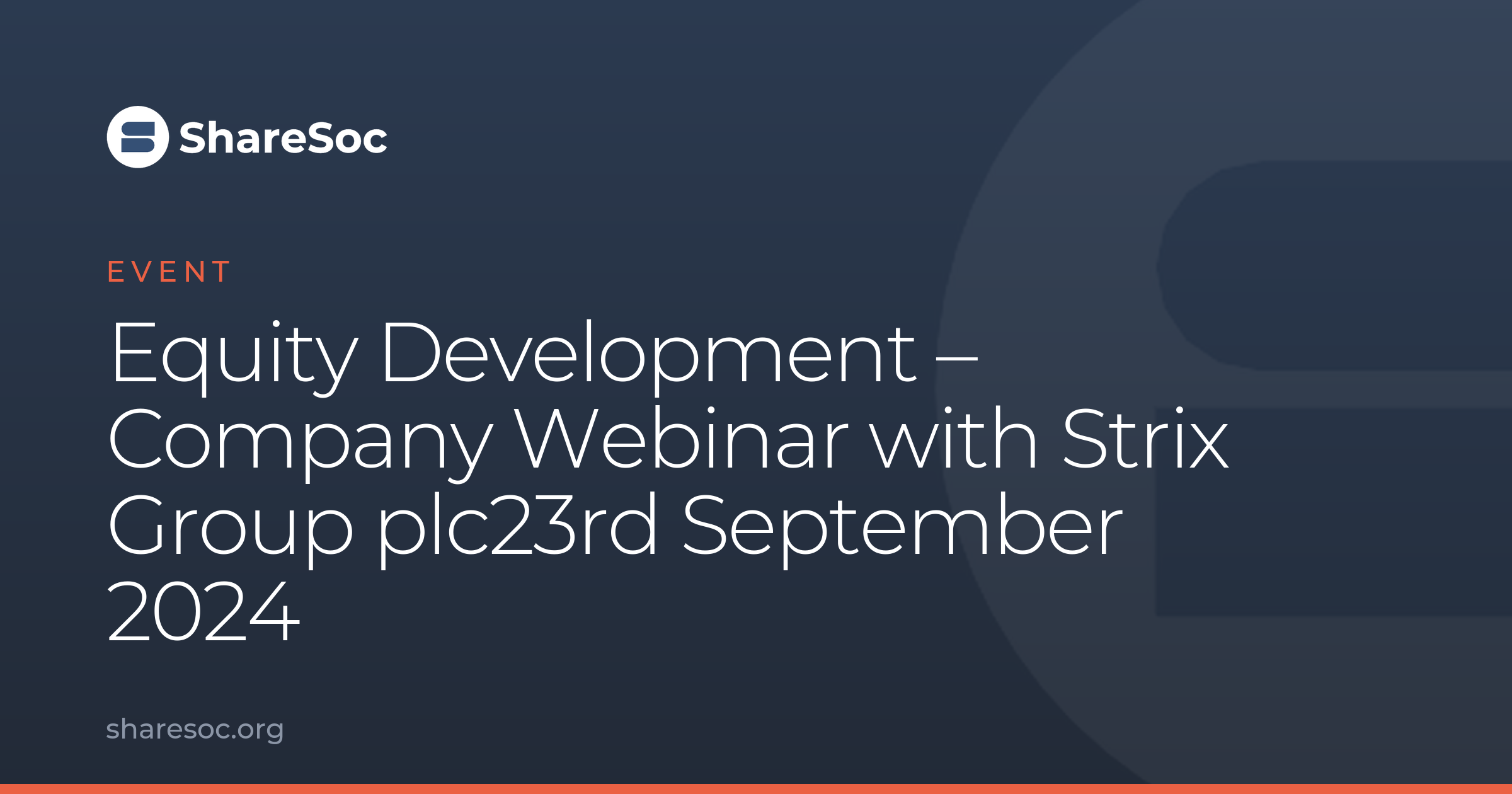 Equity Development - Company Webinar with Strix Group plc23rd September ...