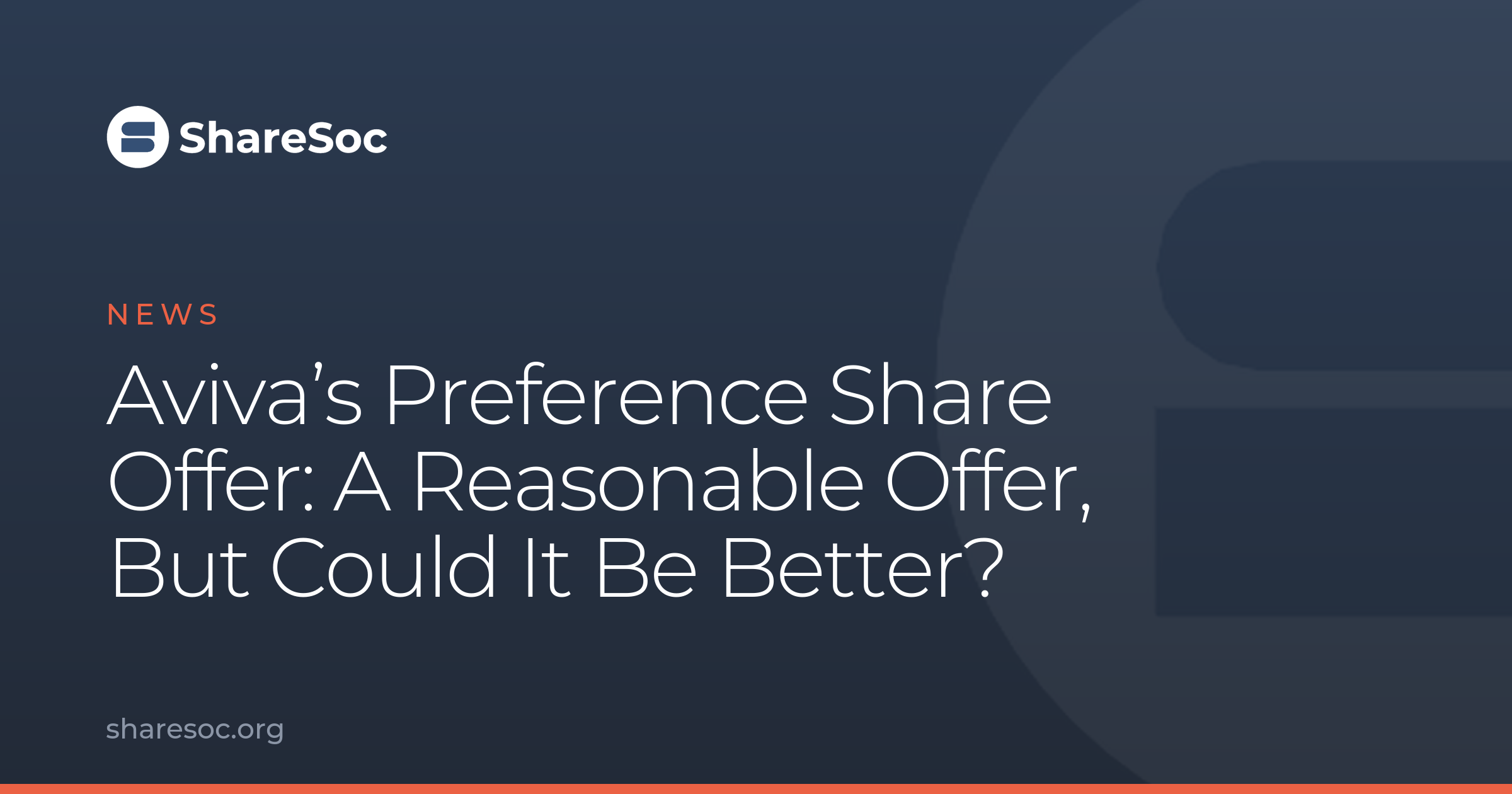 Aviva's Preference Share Offer: A Reasonable Offer, But Could It Be ...